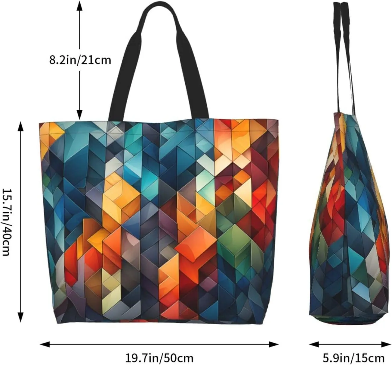 Tote Bag for Women Reusable Grocery Bag Shopping Bag Dalmatian Tote Bags Handbag Foldable Shoulder Bag