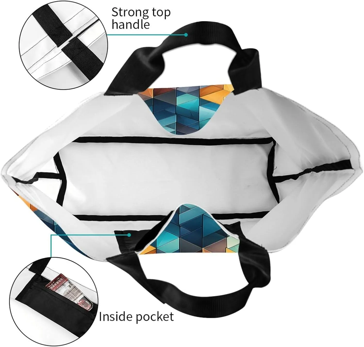 Tote Bag for Women Reusable Grocery Bag Shopping Bag Dalmatian Tote Bags Handbag Foldable Shoulder Bag