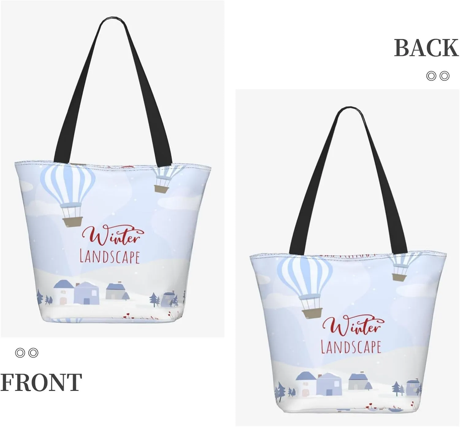 Tote Bag for Women, Skyline New York City Tote Bag, Travel Tote Handbags for Gym