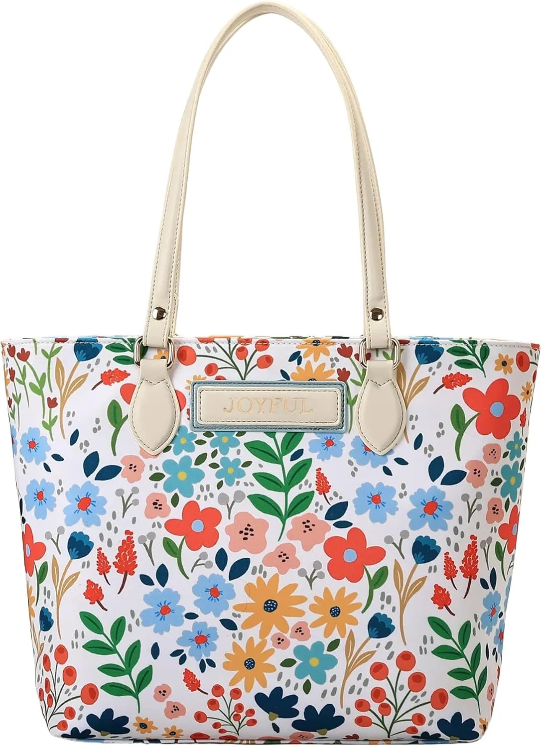Tote bags for women, tote purse, nylon tote bag, with zipper and pockets, waterproof, lightweight