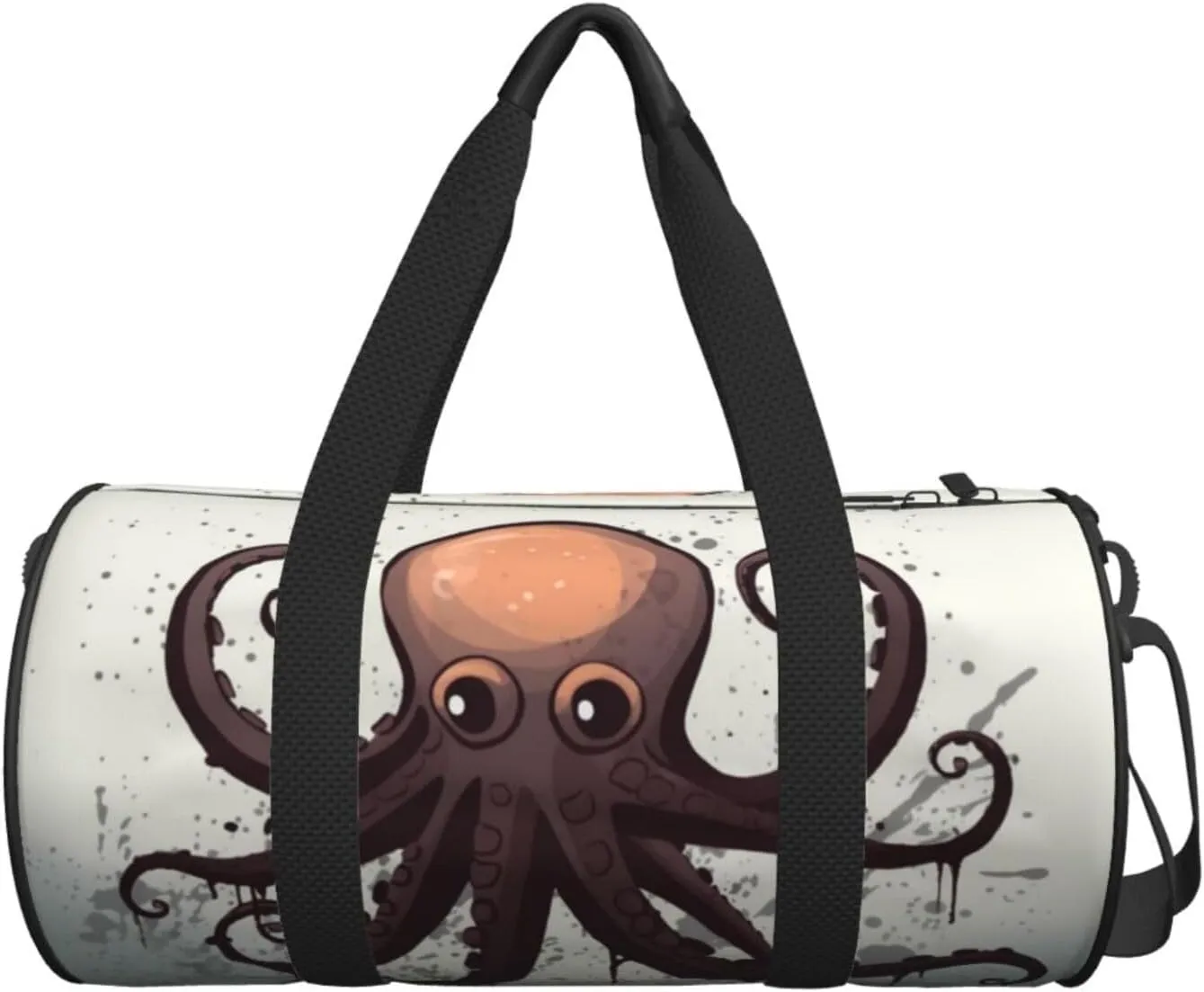 Travel Bag For Women,Octopus Print Personal Item Duffle Bags,Weekend Travel Duffel Tote Bag,Travel Sport Gym Bag For Men,Airplane Travel Essentials For Flying