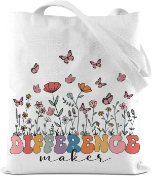 Turtle Gifts Shark Gifts Tote Bag, Hedgehog Horse Gifts for Women Girls, Animals Reusable Grocery Bag Shopping Bag