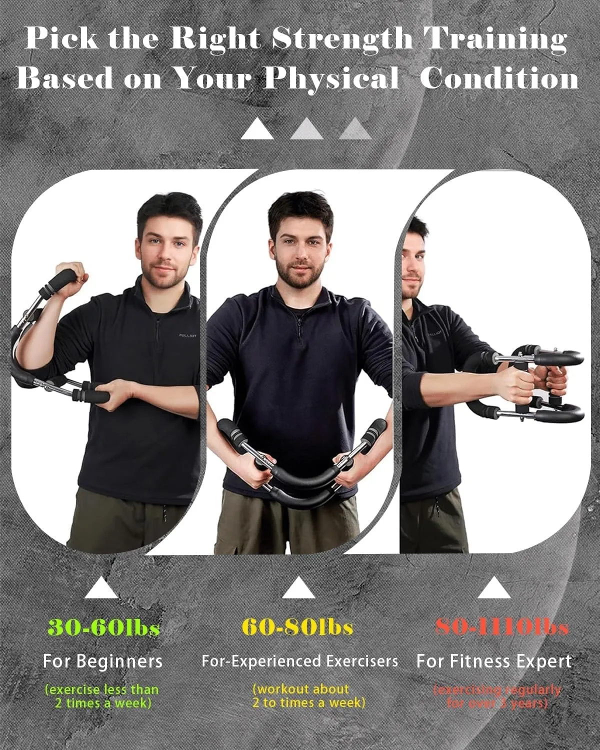 Twister Arm Strength Trainer – Adjustable Chest Workout Equipment for Men & Women, Upper Body Exercise Tool for Home Gym