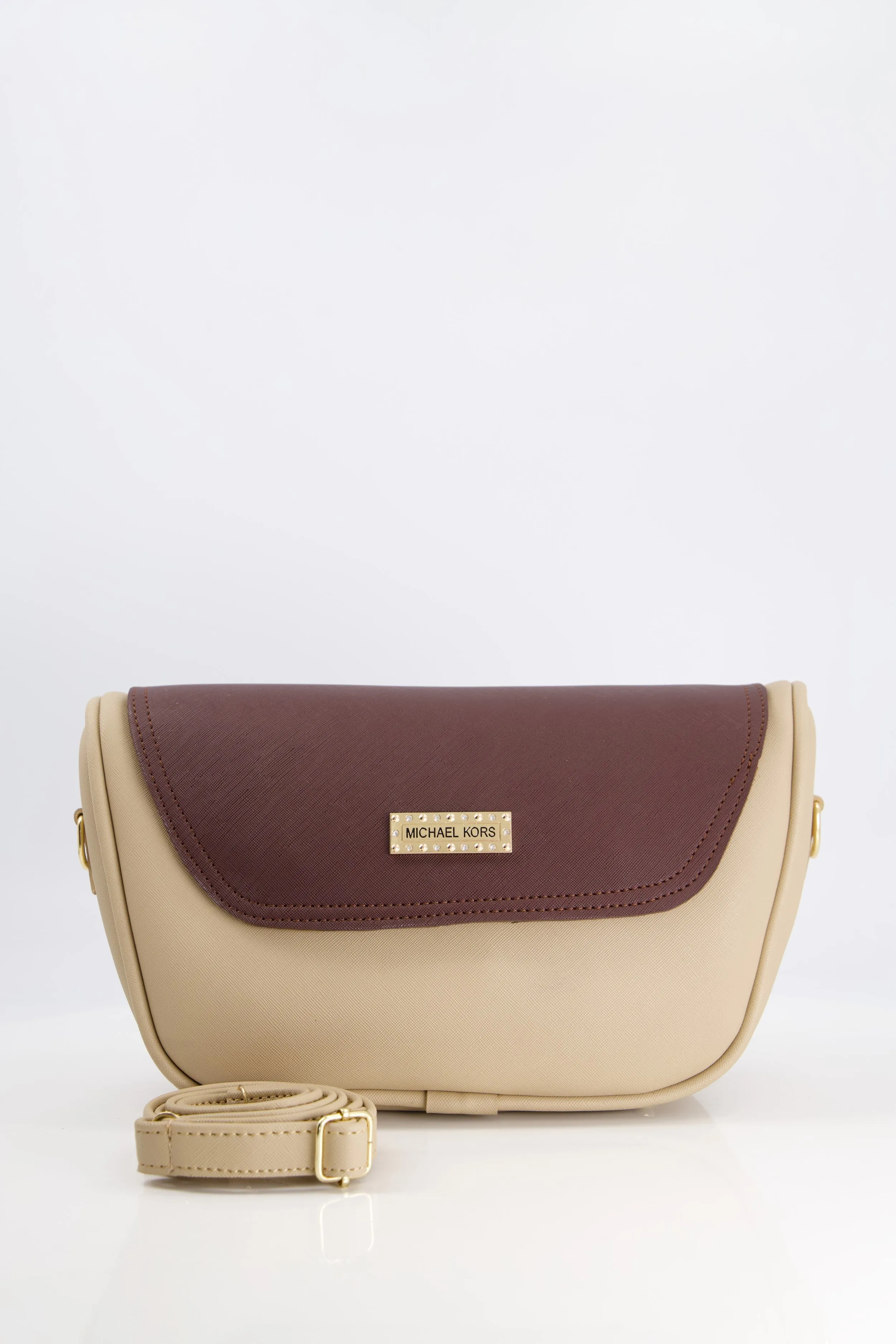 Two-Tone Crossbody Bag