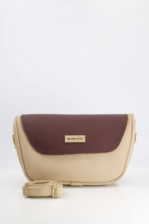 Two-Tone Crossbody Bag