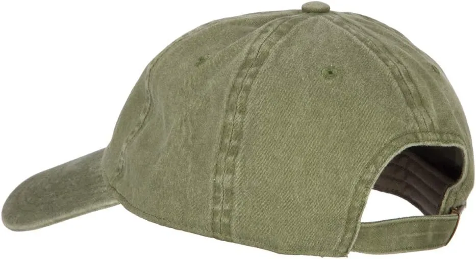 USN Veteran Military Embroidered Washed Cotton Twill Cap