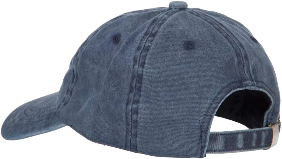 USN Veteran Military Embroidered Washed Cotton Twill Cap