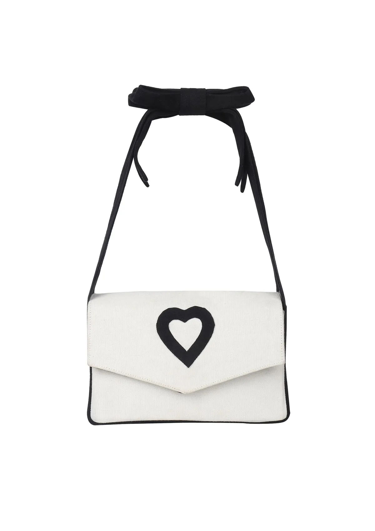 VALENTINE CLUTCH BLACK