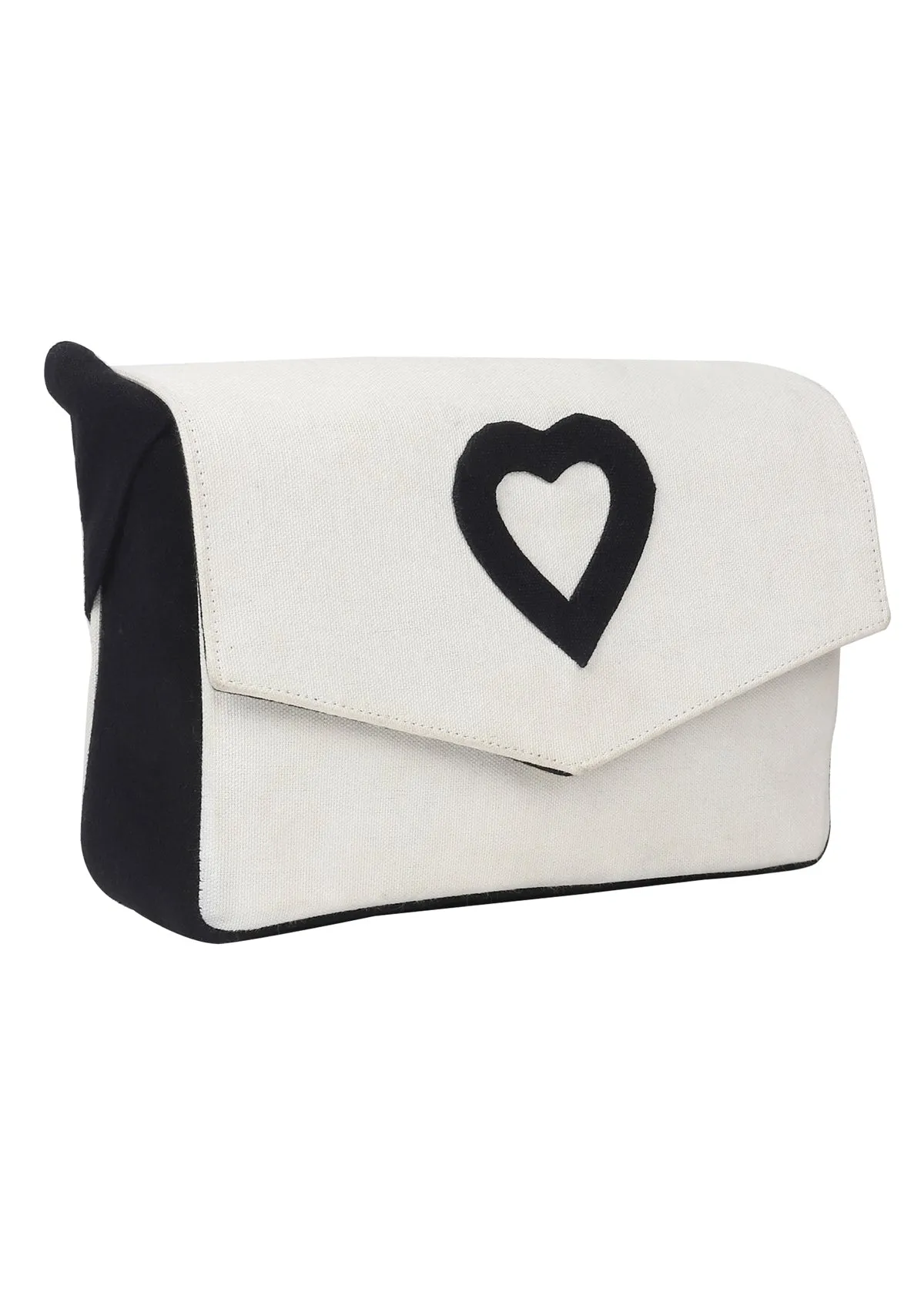 VALENTINE CLUTCH BLACK