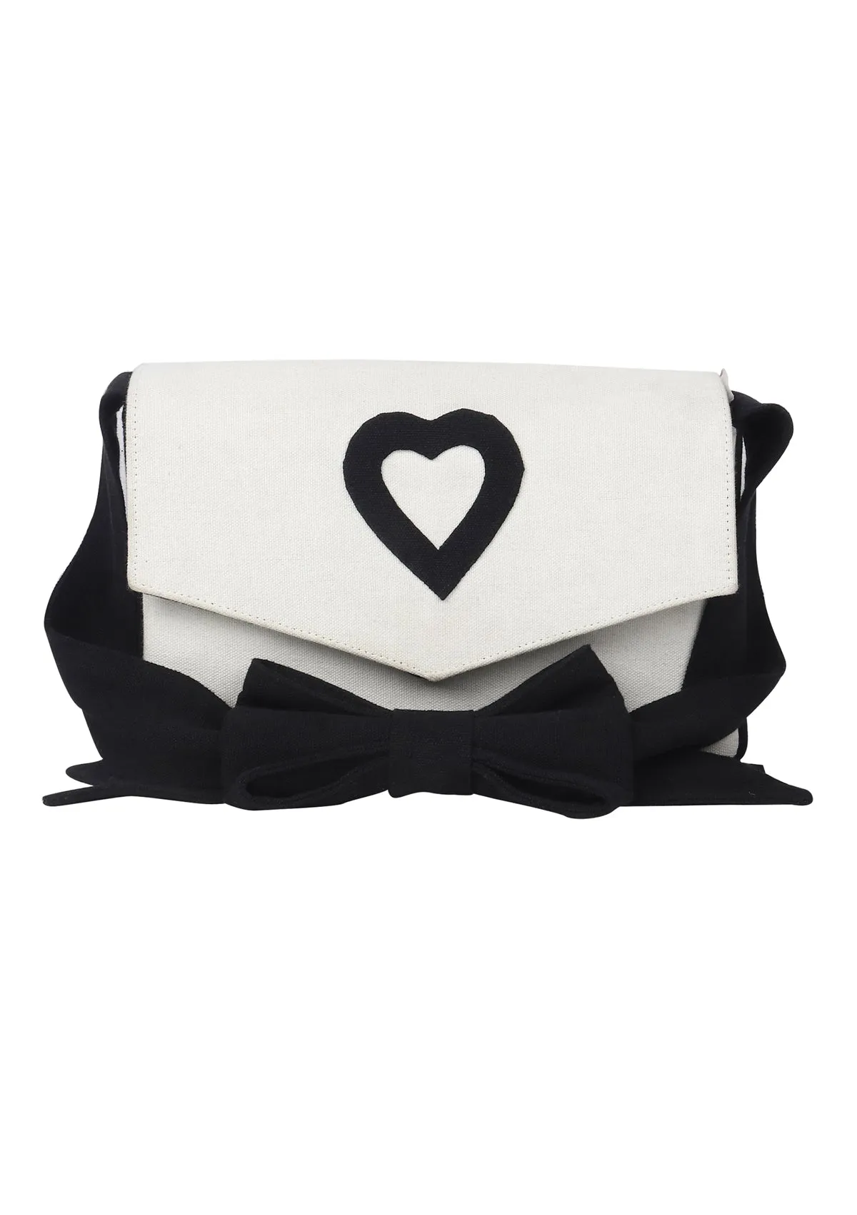 VALENTINE CLUTCH BLACK