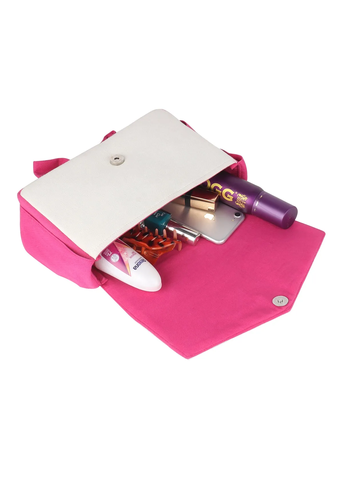 VALENTINE CLUTCH HOT PINK