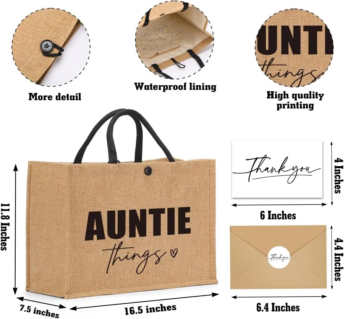 Various Family Members Job Title Tote Bag Mother's Day Birthday Gift for Women