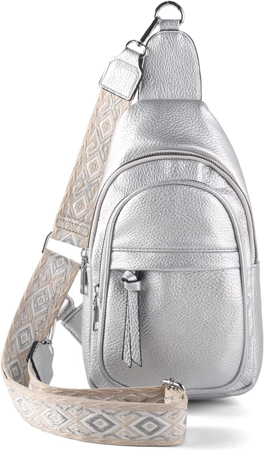 Vegan Leather Fanny Pack Crossbody Bags for Women Chest Bag for Work Shopping Shoulder Tote Blet Bags Backpack