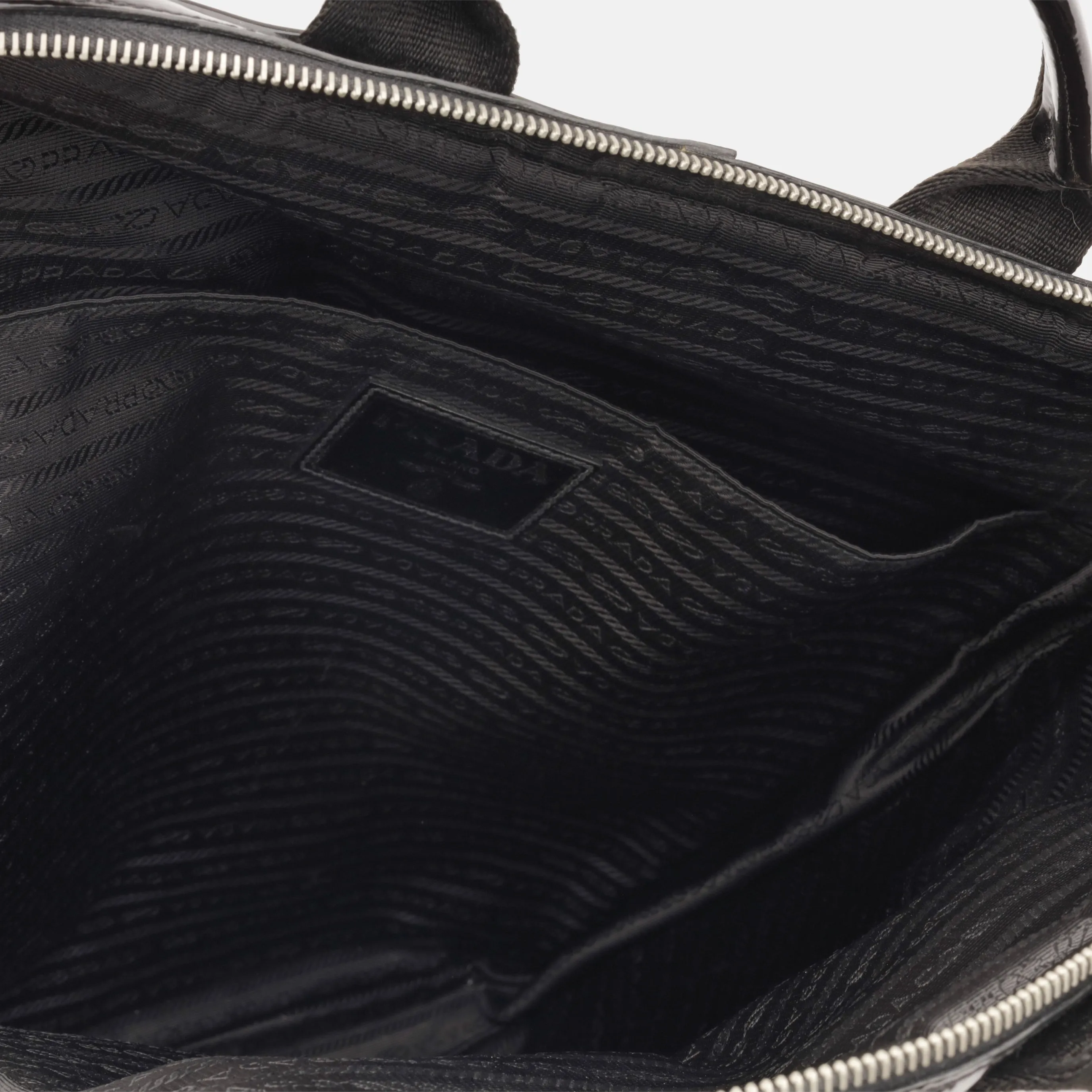 Vernice Ombre Patent Bag