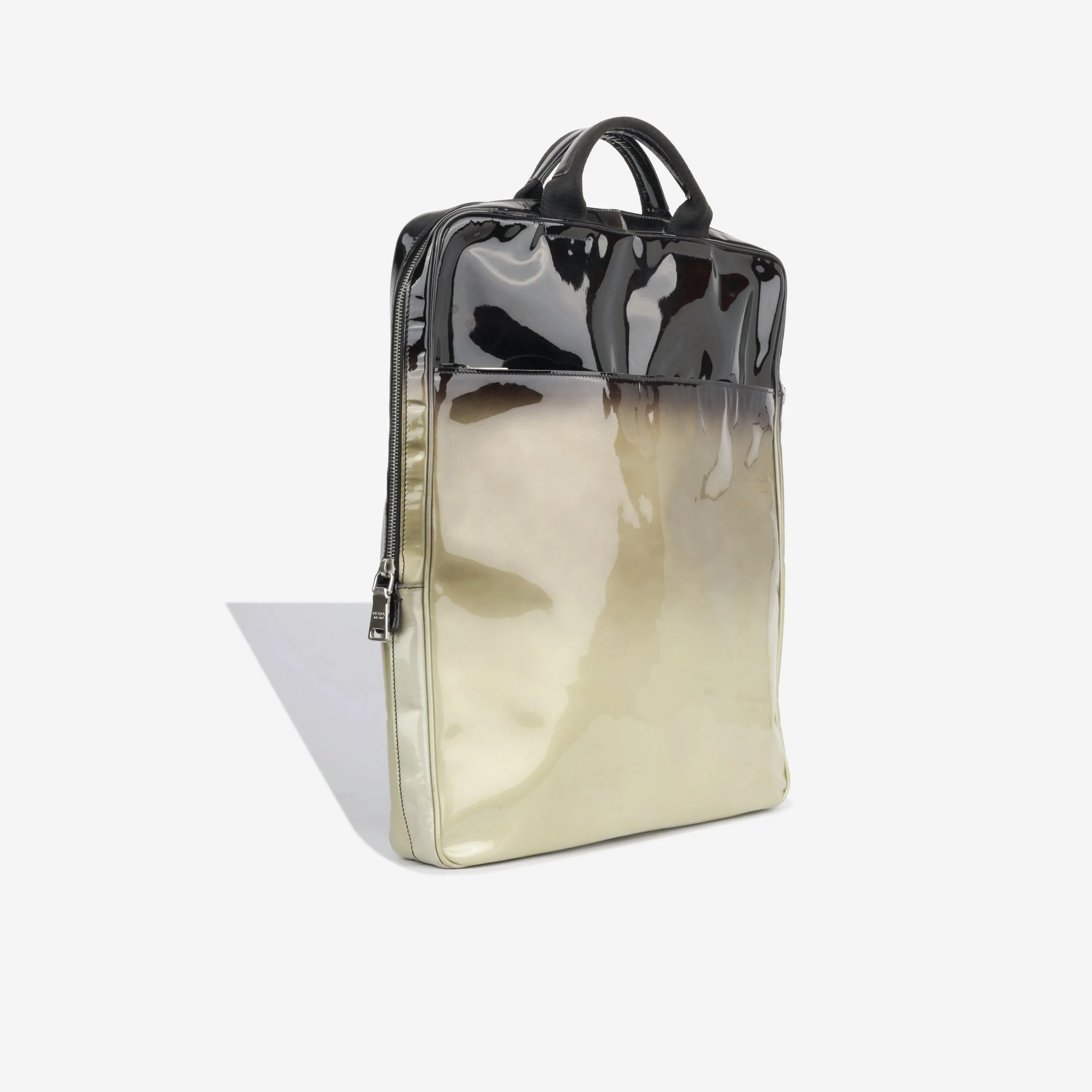 Vernice Ombre Patent Bag