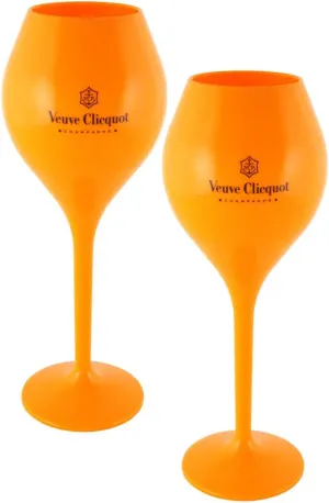 Veuve Clicquot Shopping Bag Nature Seagrass Picnic Set incl. 2 Acrylic-Glasses and Champagne Bottle Stopper - Yellow Design