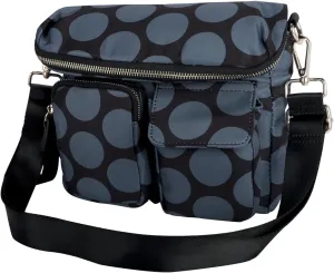 VGOAL Nylon Fabric Crossbody Bag Casual Fashion Multi-Pocket in Square Bag Female More Pockets Clamshell Shoulder Bag