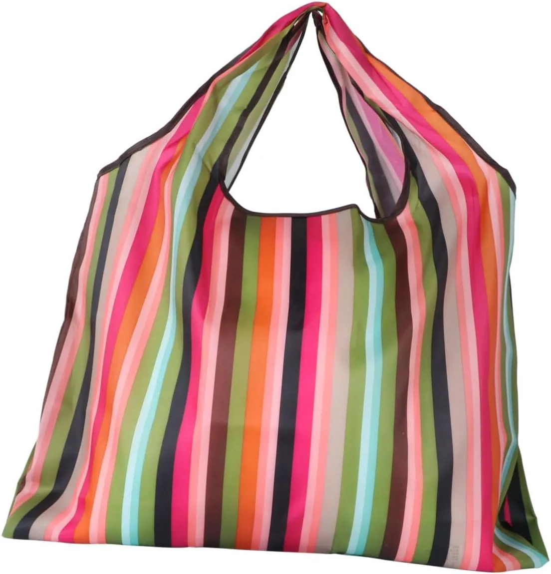 VOSAREA Large Tote Bags for Shopping Oxford Cloth Foldable Sturdy Storage Pouches 2pcs