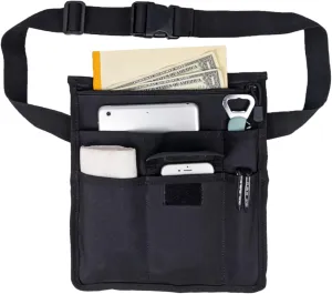 Waitress Apron Server Aprons Serving Aprons for Waitresses Cute Reusable Restaurant Teacher Money Pouch with Adjustable Belt and Shoulder Strap