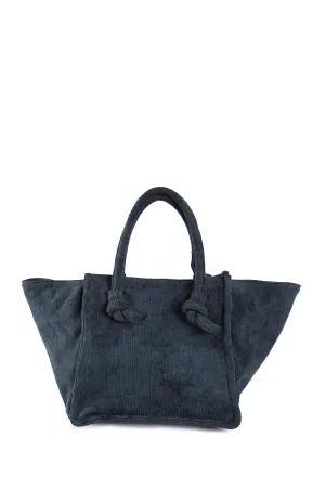 Washed Cotton Mini Tote Bag