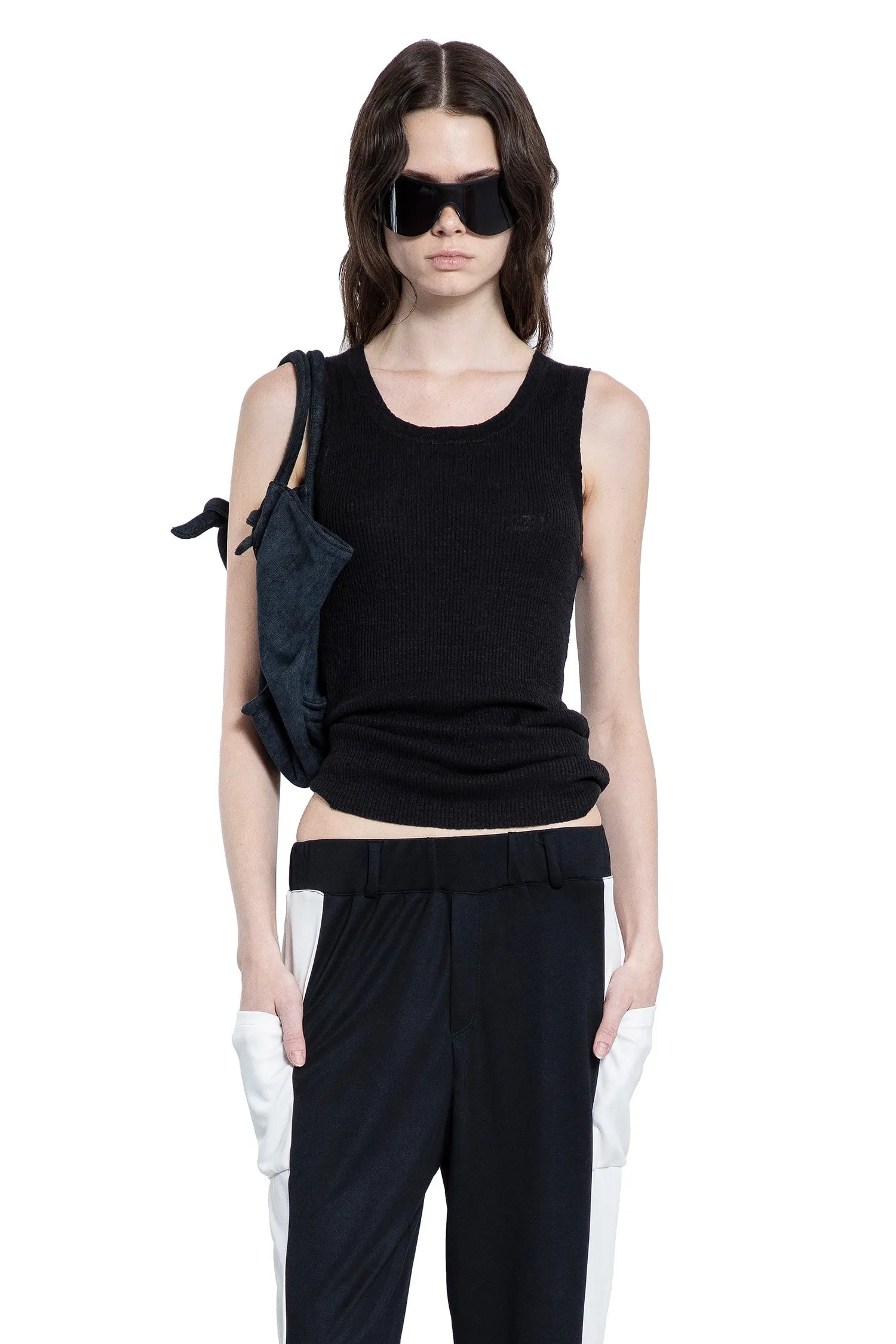 Washed Cotton Mini Tote Bag