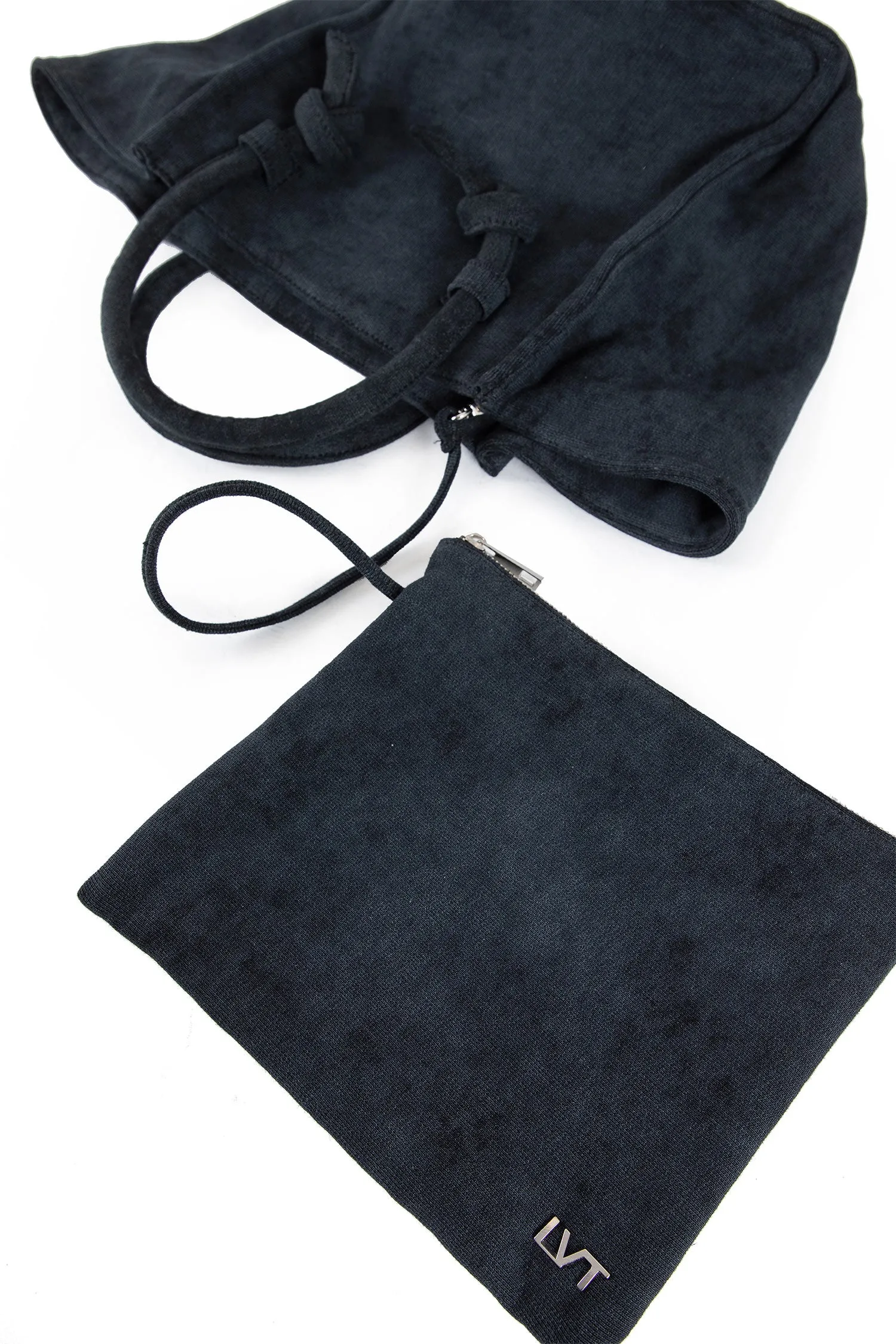 Washed Cotton Mini Tote Bag