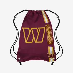 Washington Commanders Original Big Logo Drawstring Backpack