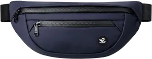 WATERFLY Fanny Pack Waist Packs: Small Waist Bag for Women Men Fashion Crossbody Belt Bags for Hiking Running Travel Walking-Dark Blue