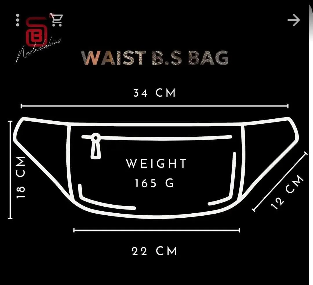 Waterproof Fanny Bag - Grey