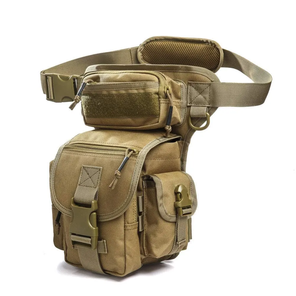 Waterproof Military Army Drop Leg Bag for Cycling and Hiking