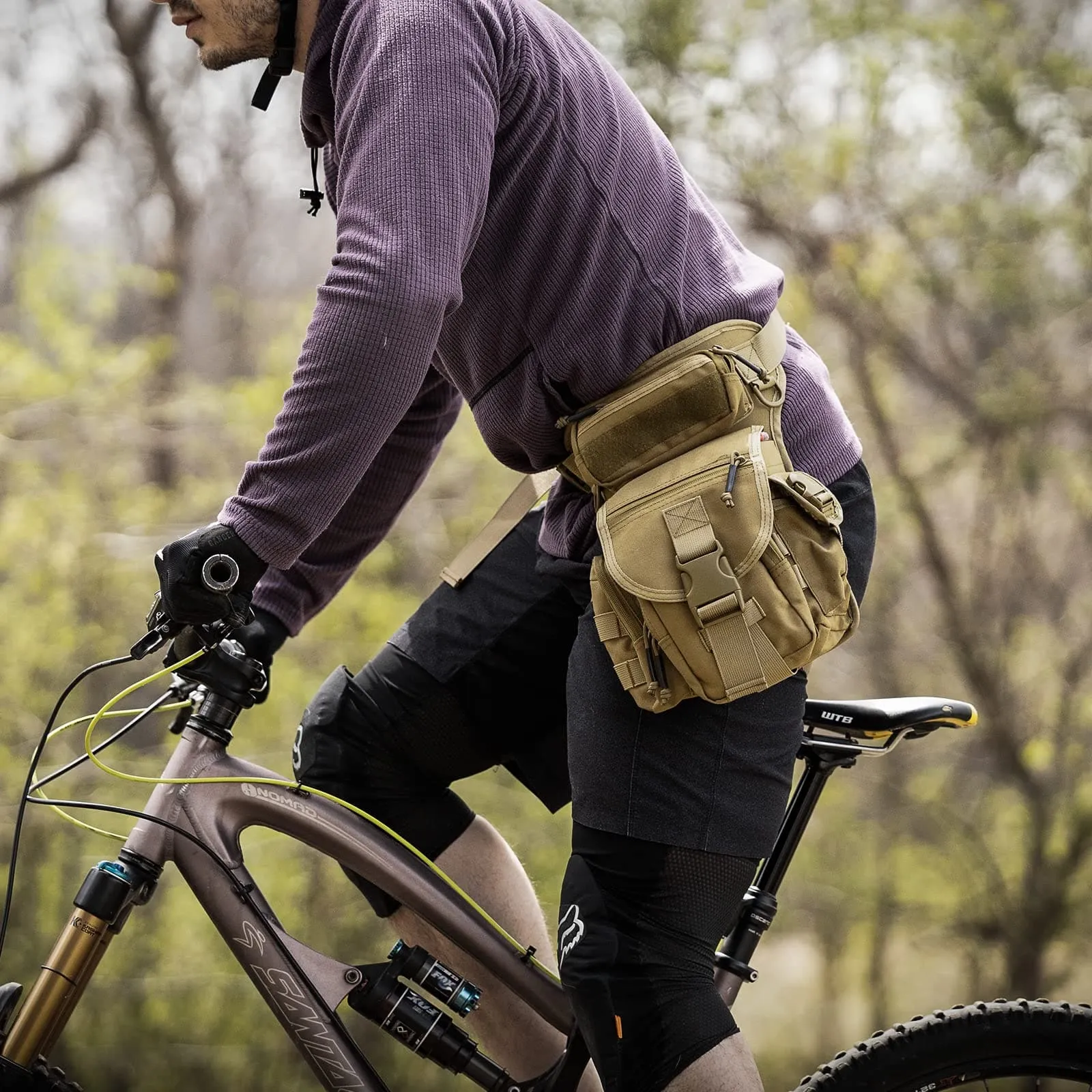 Waterproof Military Army Drop Leg Bag for Cycling and Hiking