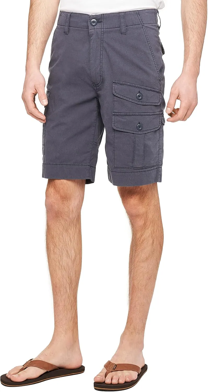 WEAR FIRST. THEN TELL THE DIFFERENCE Frontside Short | Men's Cargo Shorts with 10" Inseam, 7 Pockets, and Zipper Front