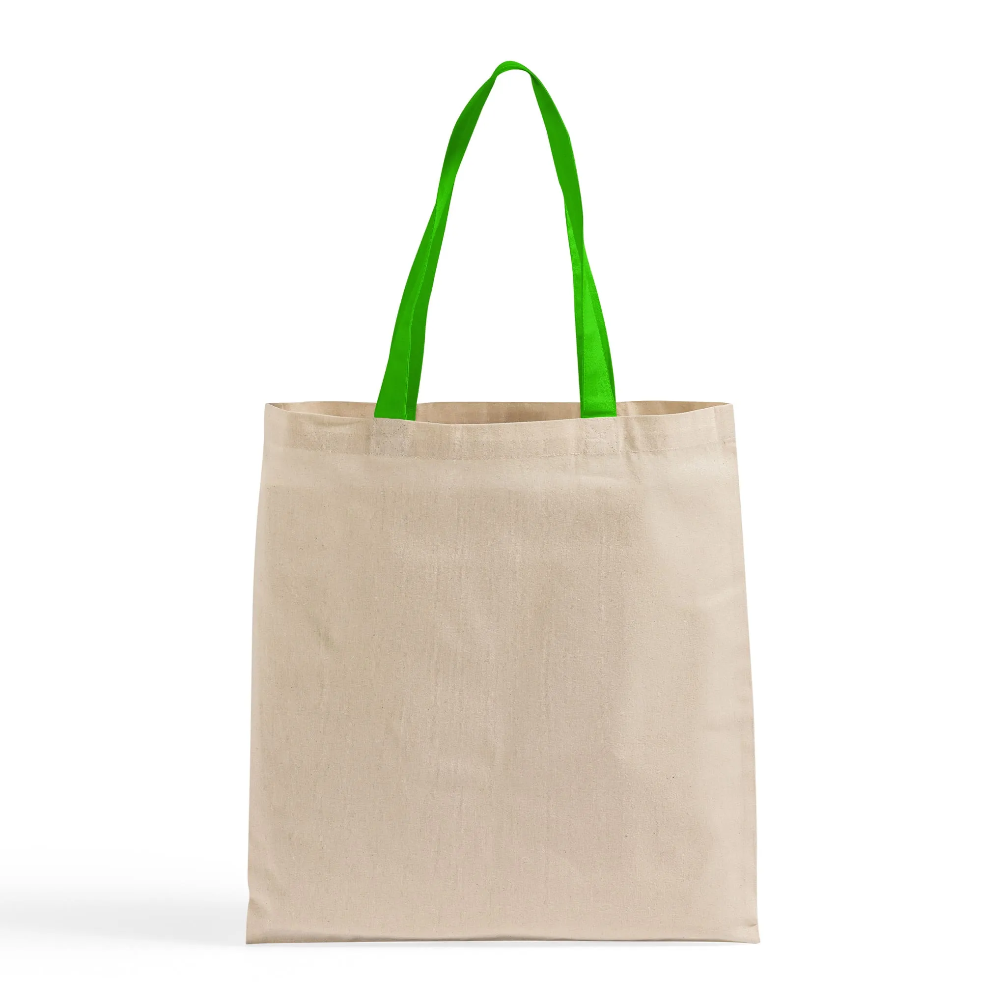 Wholesale Tote Bags With Color Handles 100% Cotton - TB160
