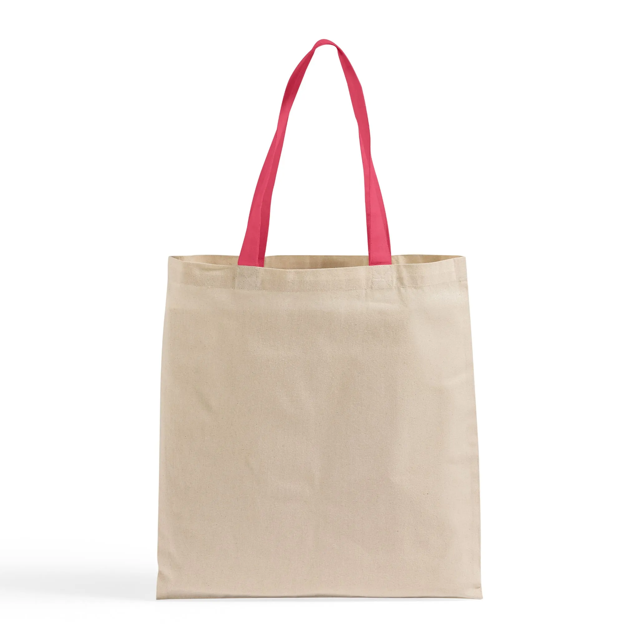 Wholesale Tote Bags With Color Handles 100% Cotton - TB160