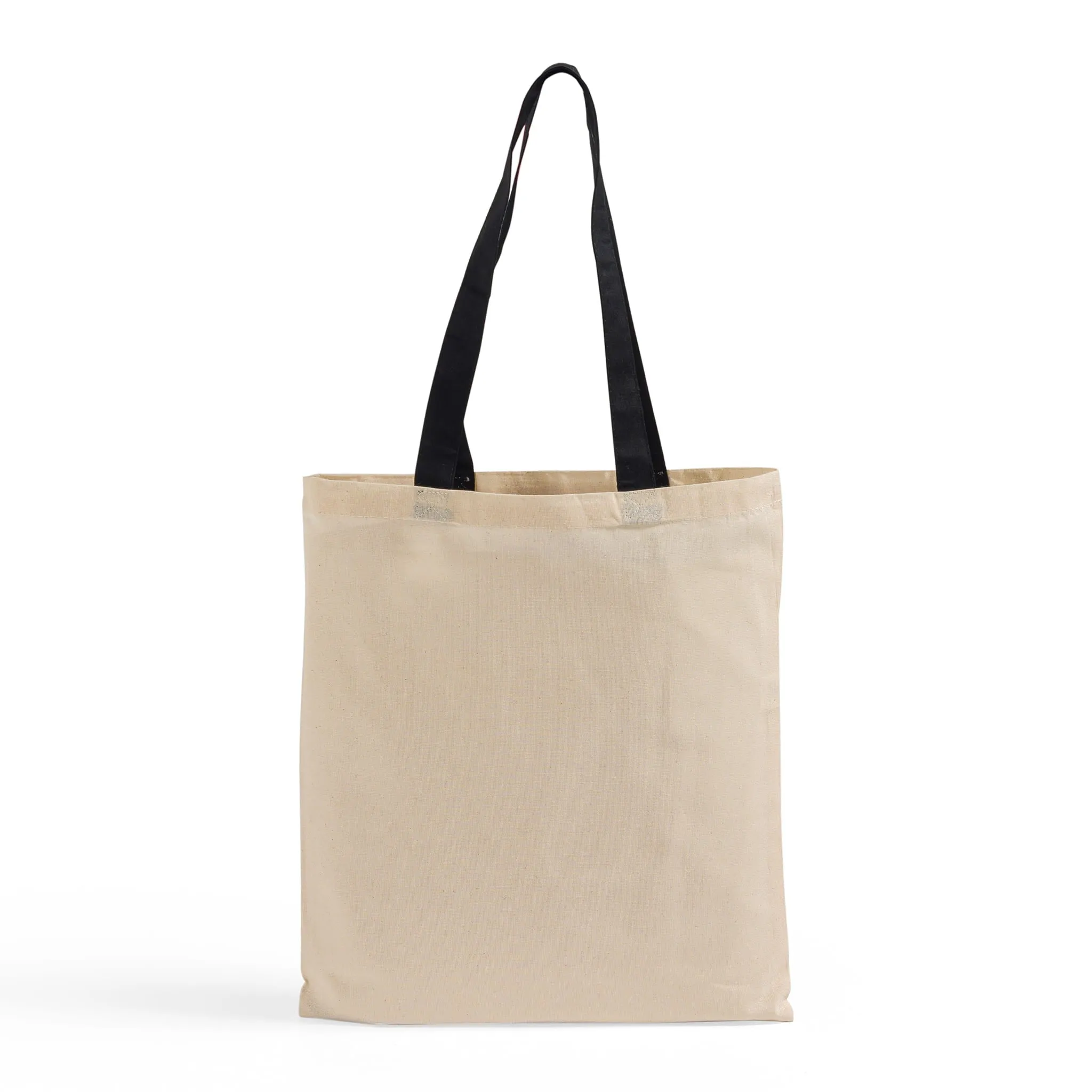 Wholesale Tote Bags With Color Handles 100% Cotton - TB160