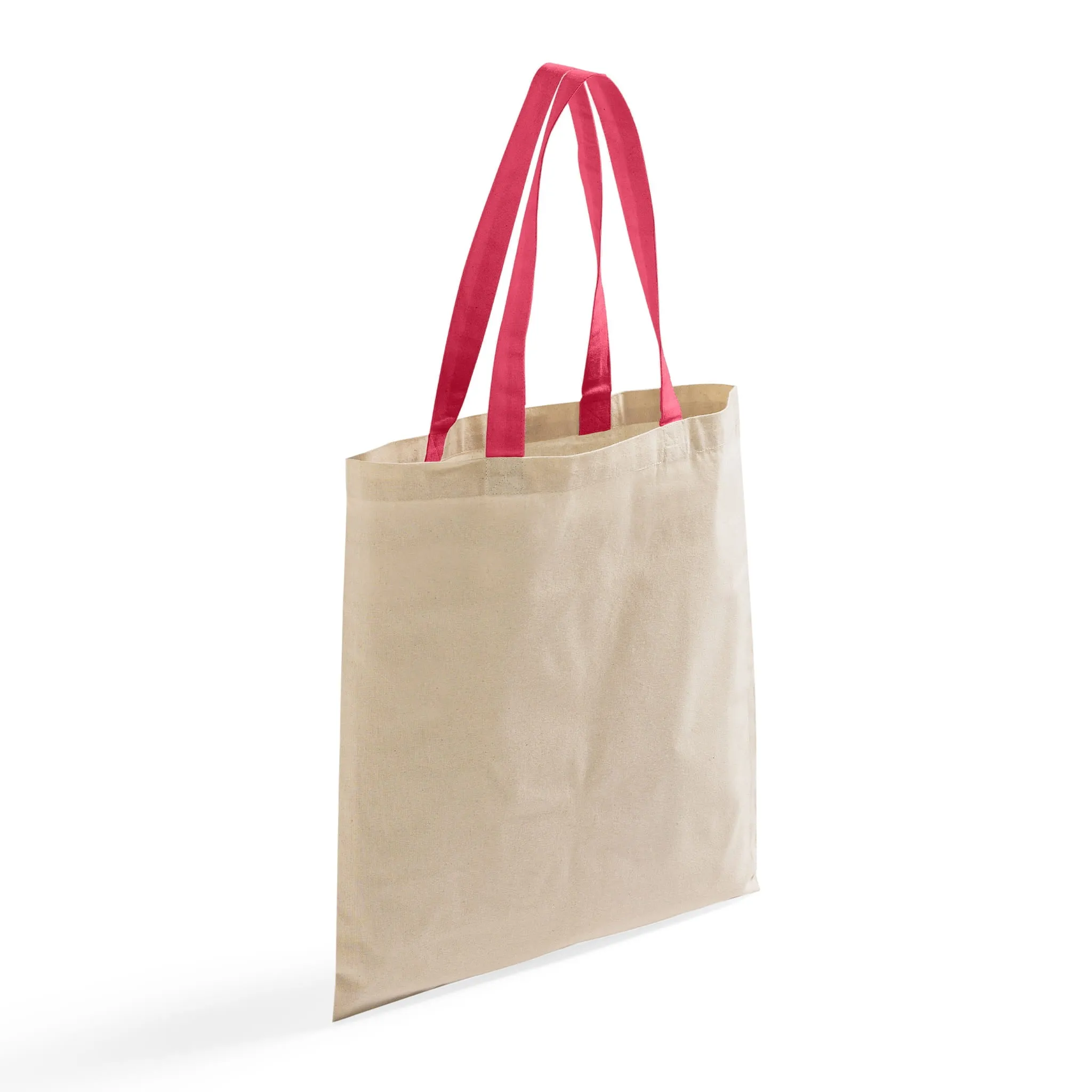 Wholesale Tote Bags With Color Handles 100% Cotton - TB160