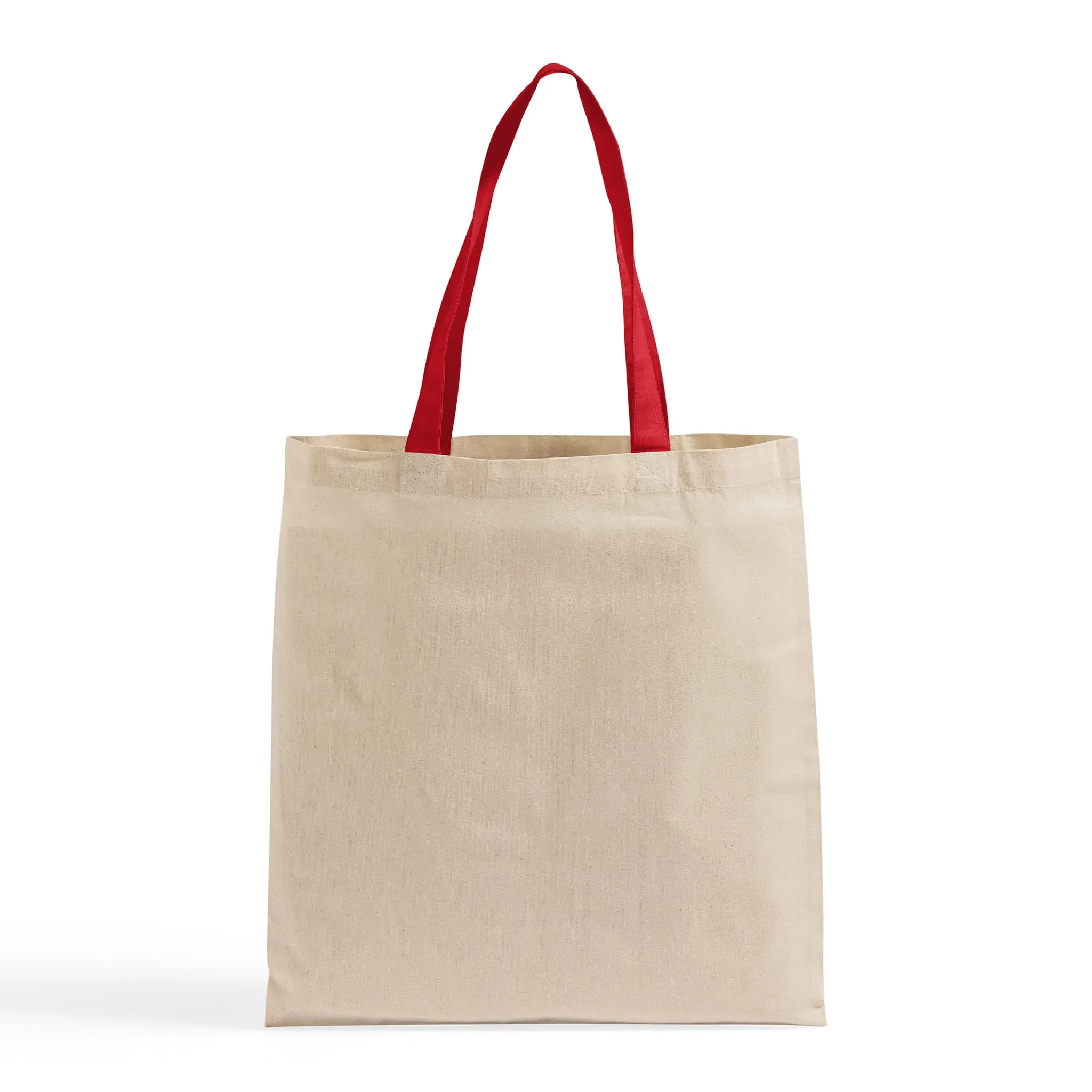Wholesale Tote Bags With Color Handles 100% Cotton - TB160