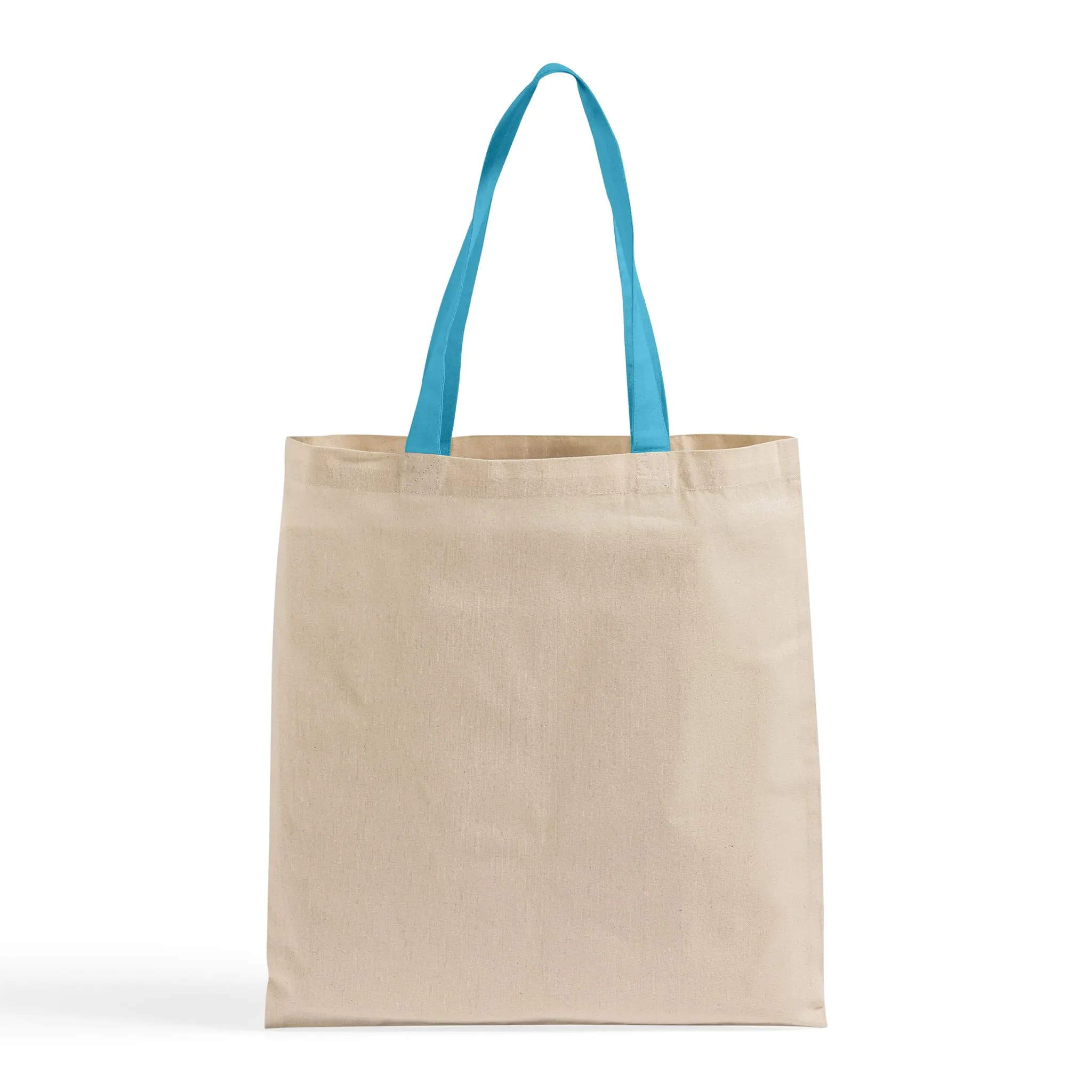 Wholesale Tote Bags With Color Handles 100% Cotton - TB160