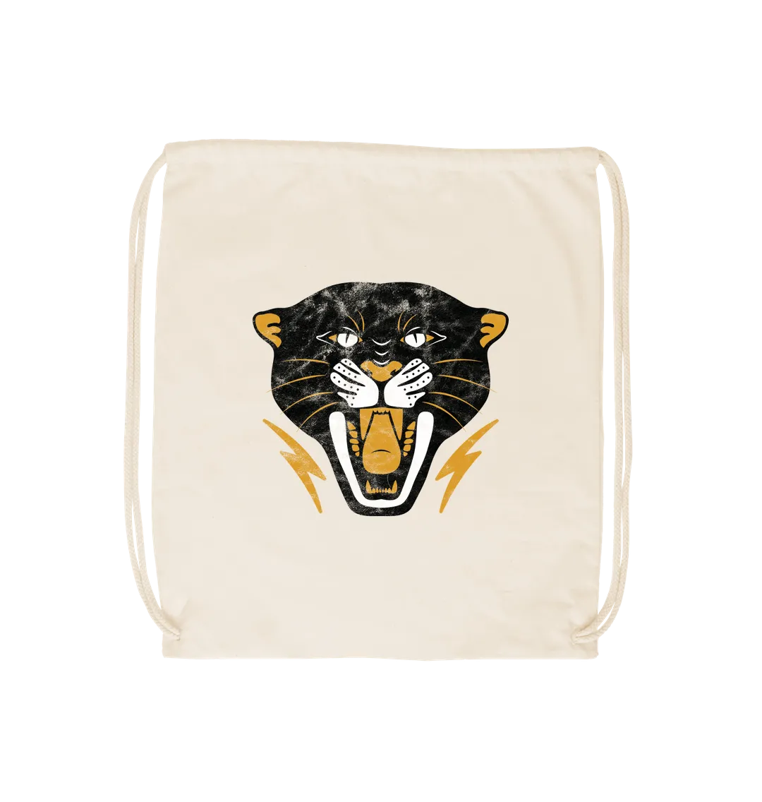 Wild Cat Drawstring Bag