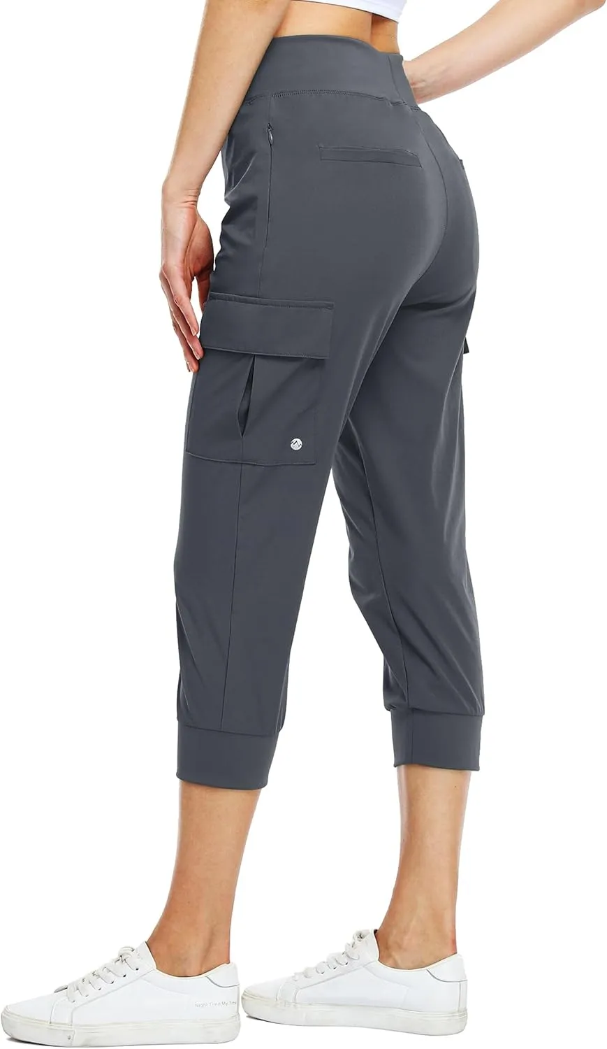 Willit Women's Capris Pants Quick Dry Lightweight Hiking Athletic Casual