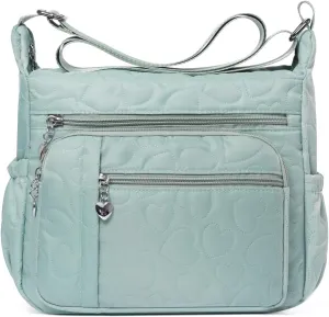 Women Shoulder Handbag Roomy Multiple Pockets Bag Ladies Crossbody Purse Tote Top Handle Satchel