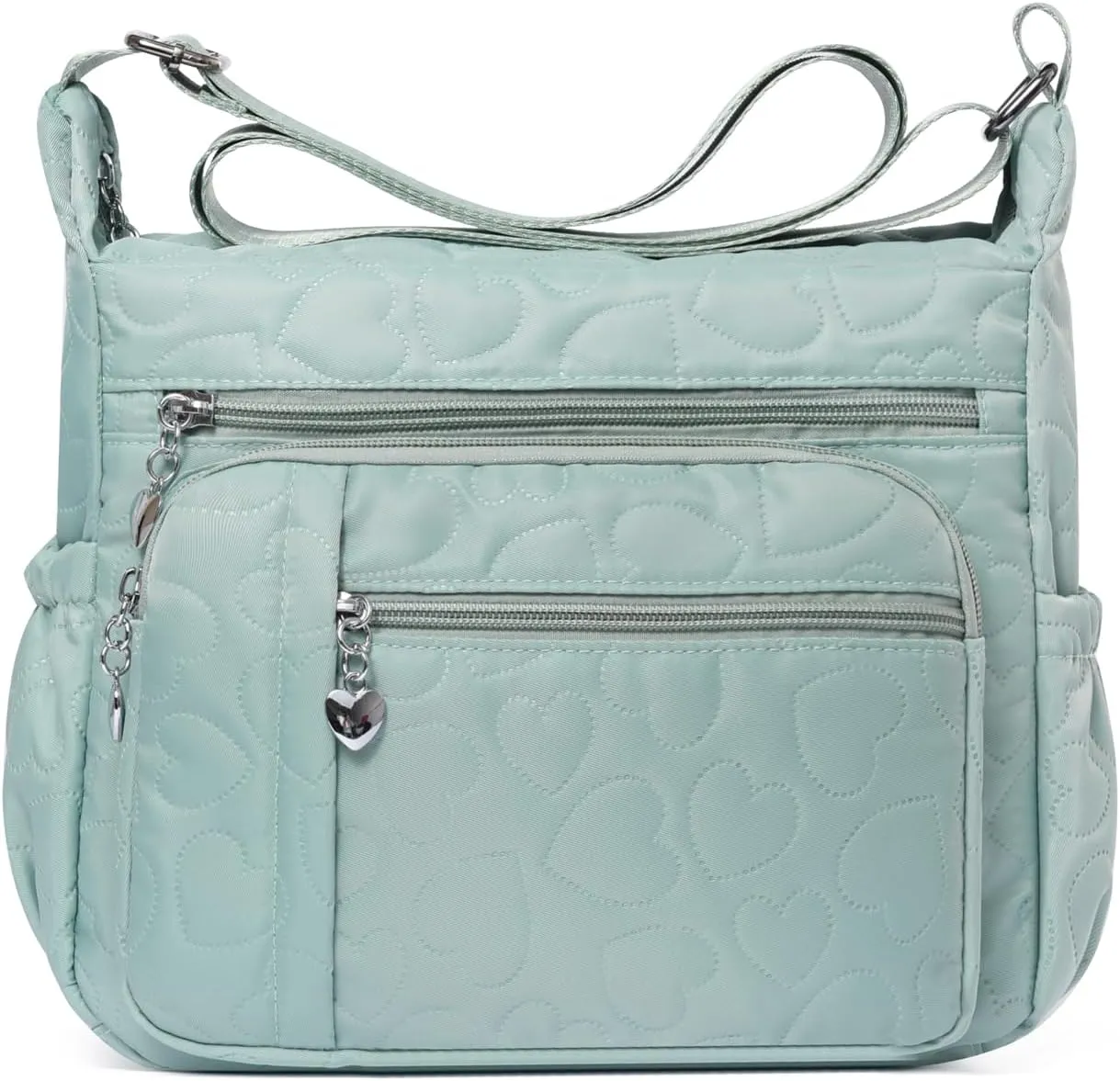 Women Shoulder Handbag Roomy Multiple Pockets Bag Ladies Crossbody Purse Tote Top Handle Satchel