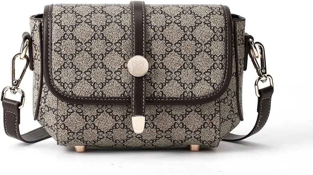 Women Tote Bag - PVC Mini Shoulder Bag for Women Lightweight Purse, Crossbody Shoulder Bag with Adjustable Strap