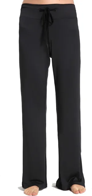 Womens Casual Stretch Cotton Pajama Pants Simple Lounge Pants