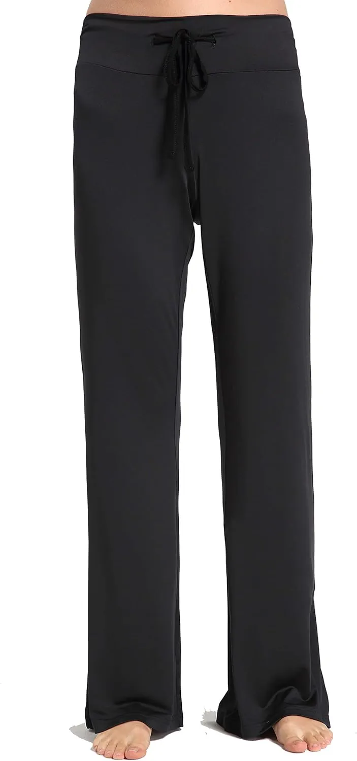 Womens Casual Stretch Cotton Pajama Pants Simple Lounge Pants
