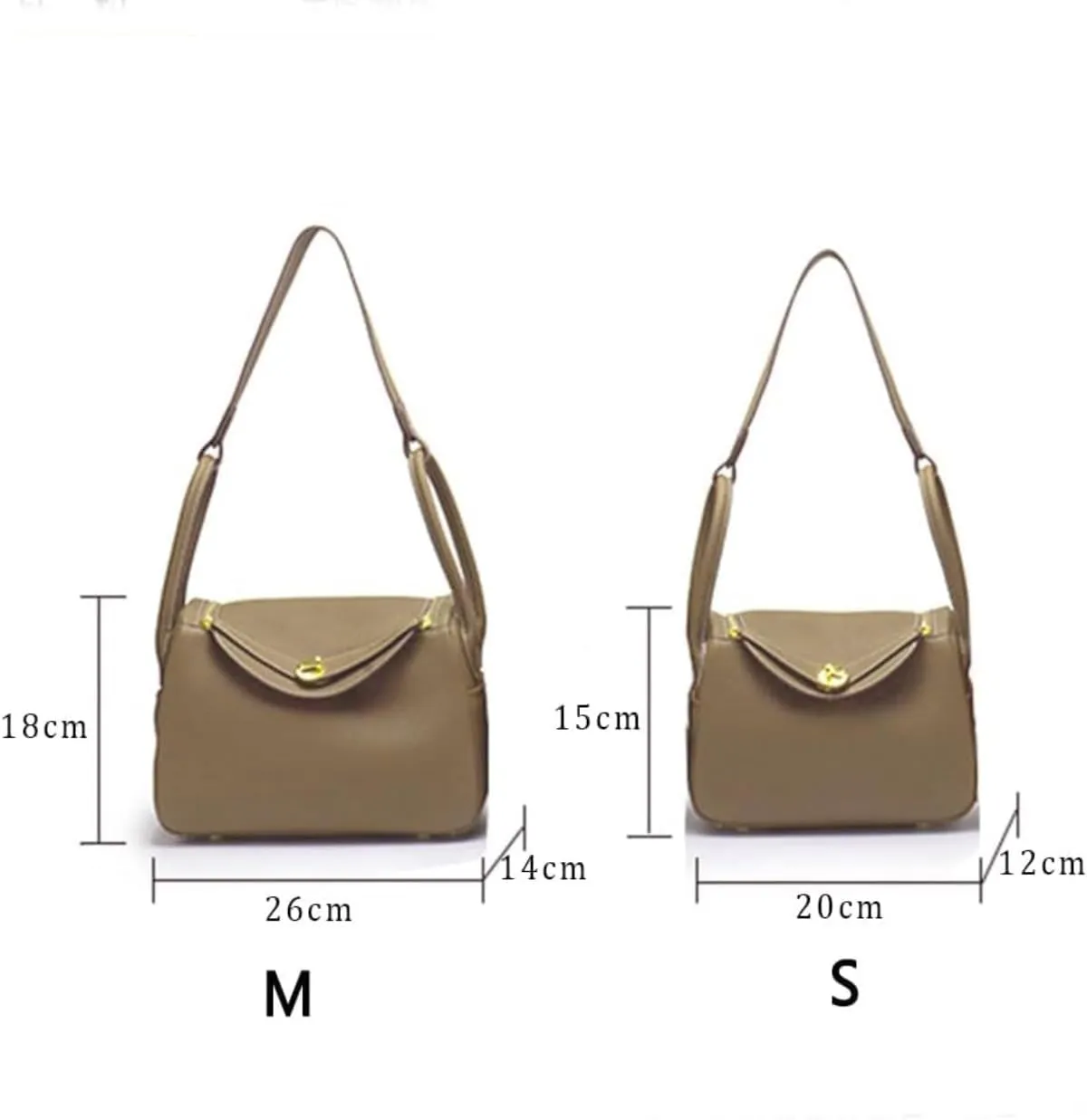 Women's Genuine Leather Crossbody Bag, Square Design with Fixed Shoulder Strap, Daily Use Handbag, 7.5x4x5 Inches