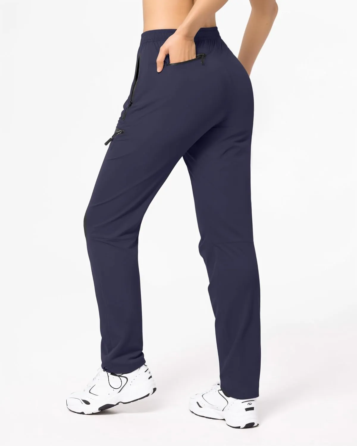 Womens Hiking Pants Quick Dry Tall Insteam 30"/32"/34"/36" Cargo Joggers Lightweight Breathable Pants with 5 Pockets