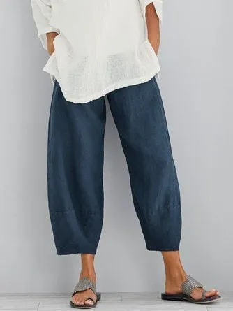 Women's Linen Casual Pants