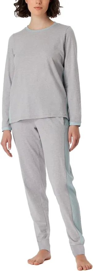 Women's Long Cotton Pyjamas - Nightwear Set