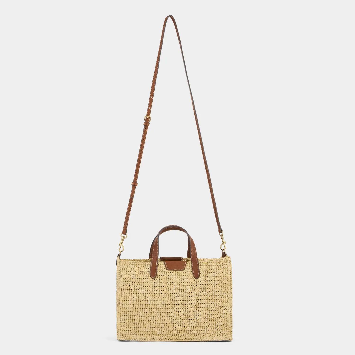 X/S Raffia Holiday Cross-body Tote